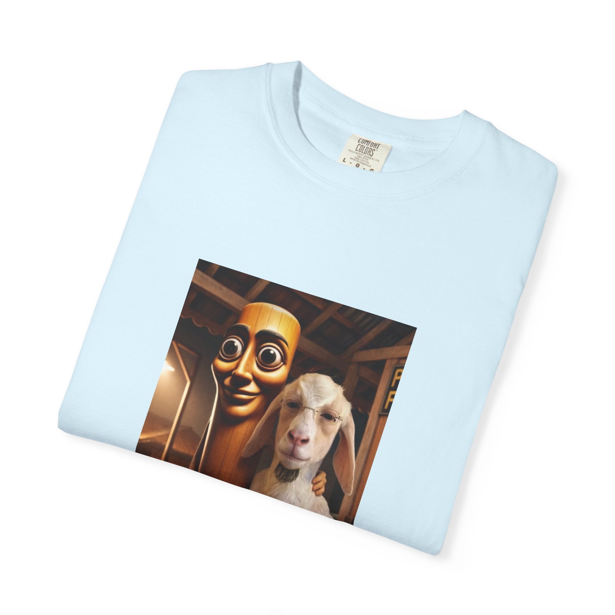 T-Shirt — 'Don't Forget Who Was There For You At Your Lowest' with Goat & Mask Art
