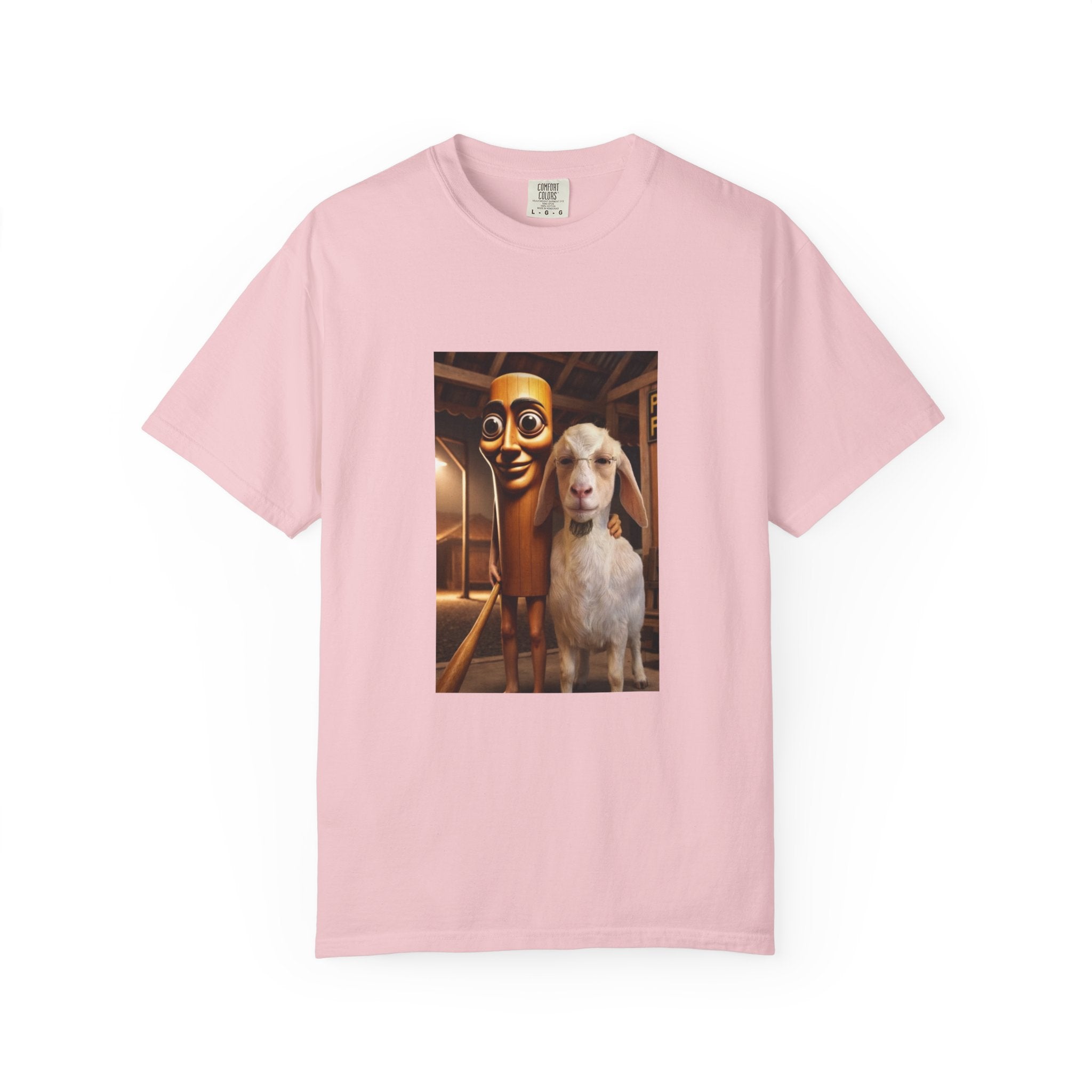 T-Shirt — 'Don't Forget Who Was There For You At Your Lowest' with Goat & Mask Art