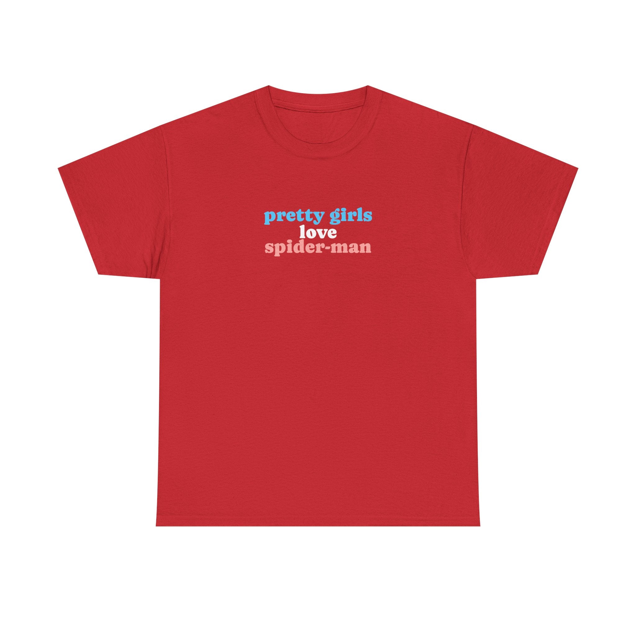 Pretty Girls Love Spider-Man Tee