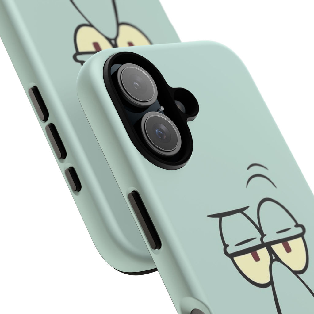 Phone Case — 'Erm... What the Sigma' Funny Squid Face Protective Case