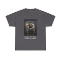 Lion Portrait Tee — "Feared by Many, Loved by None" Graphic T-Shirt