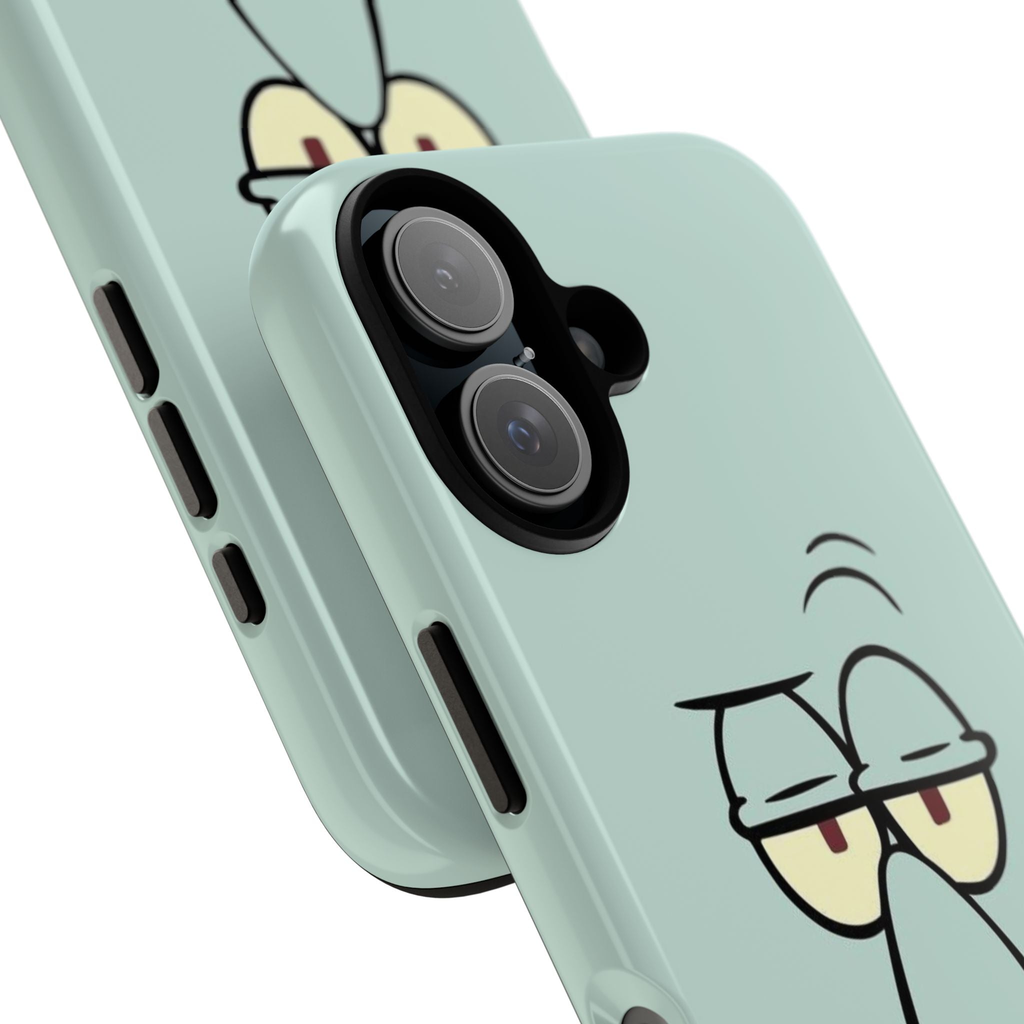 Phone Case — 'Erm... What the Sigma' Funny Squid Face Protective Case