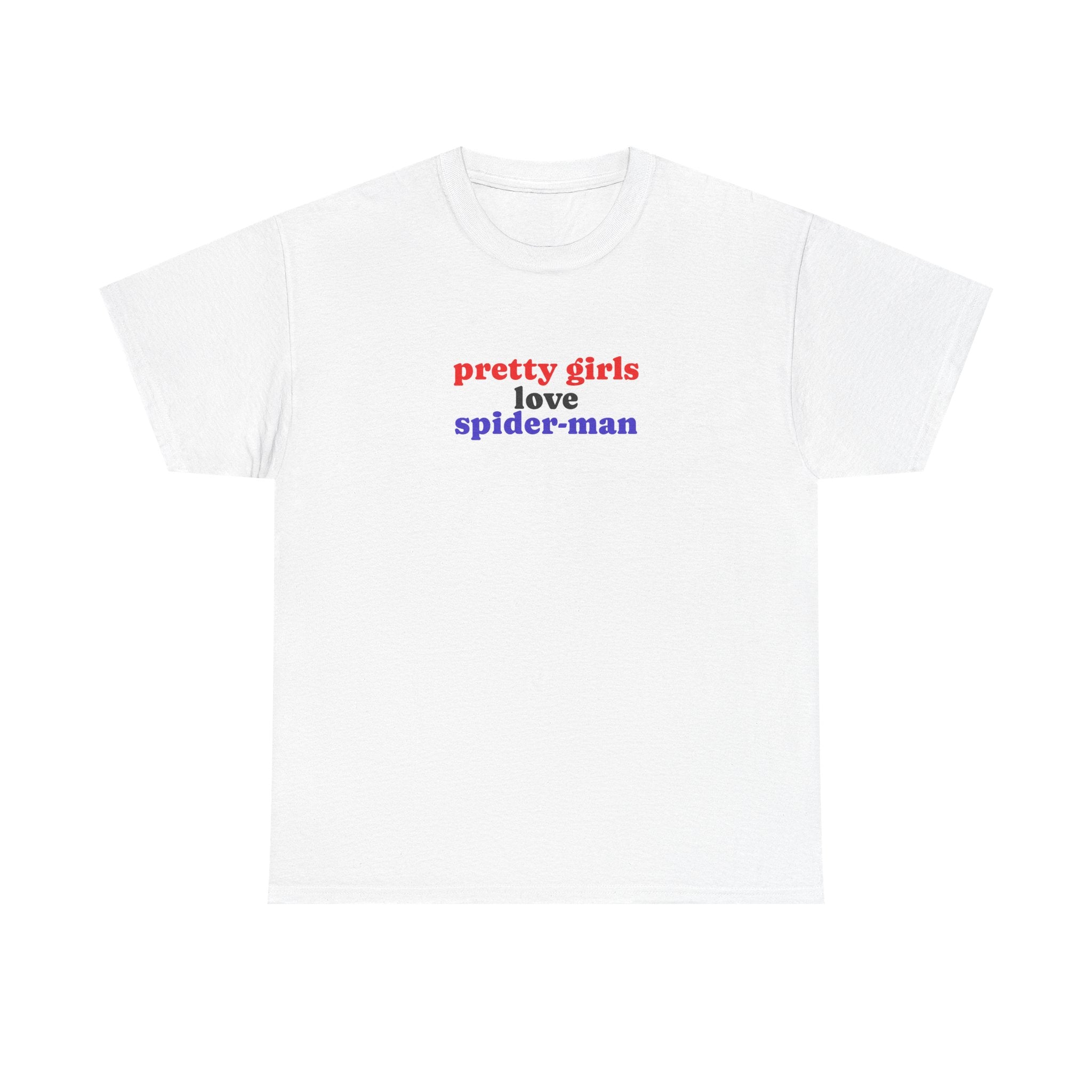 Pretty Girls Love Spider-Man Tee