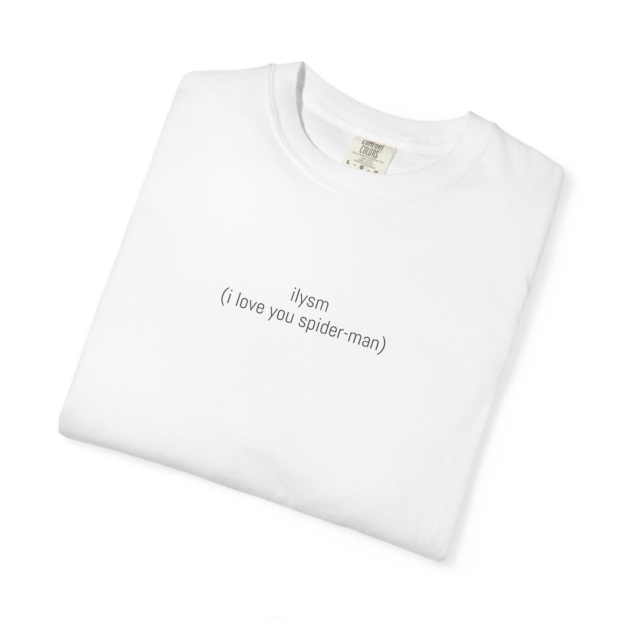 Minimalist "I Love You More Than You Know" Tee
