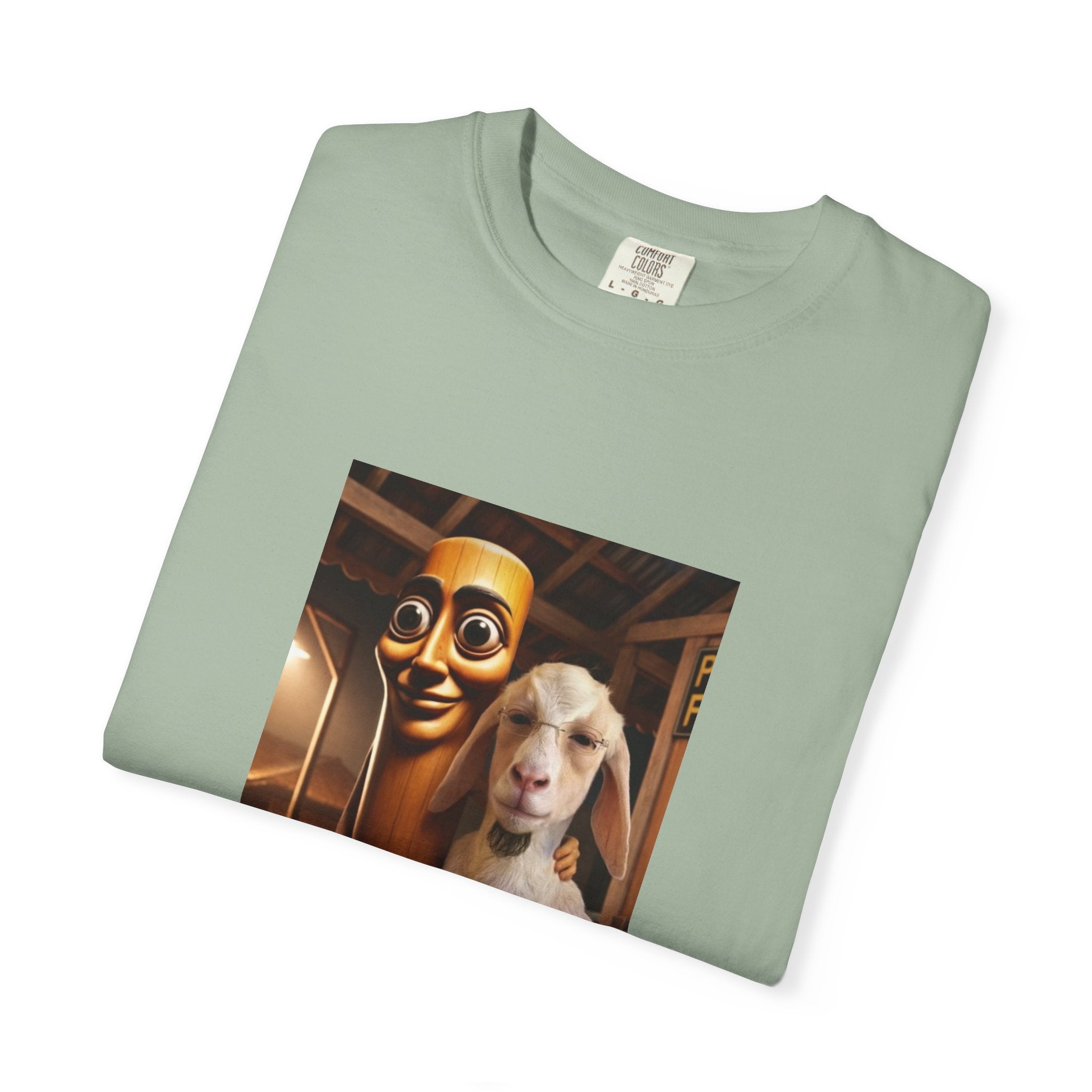 T-Shirt — 'Don't Forget Who Was There For You At Your Lowest' with Goat & Mask Art