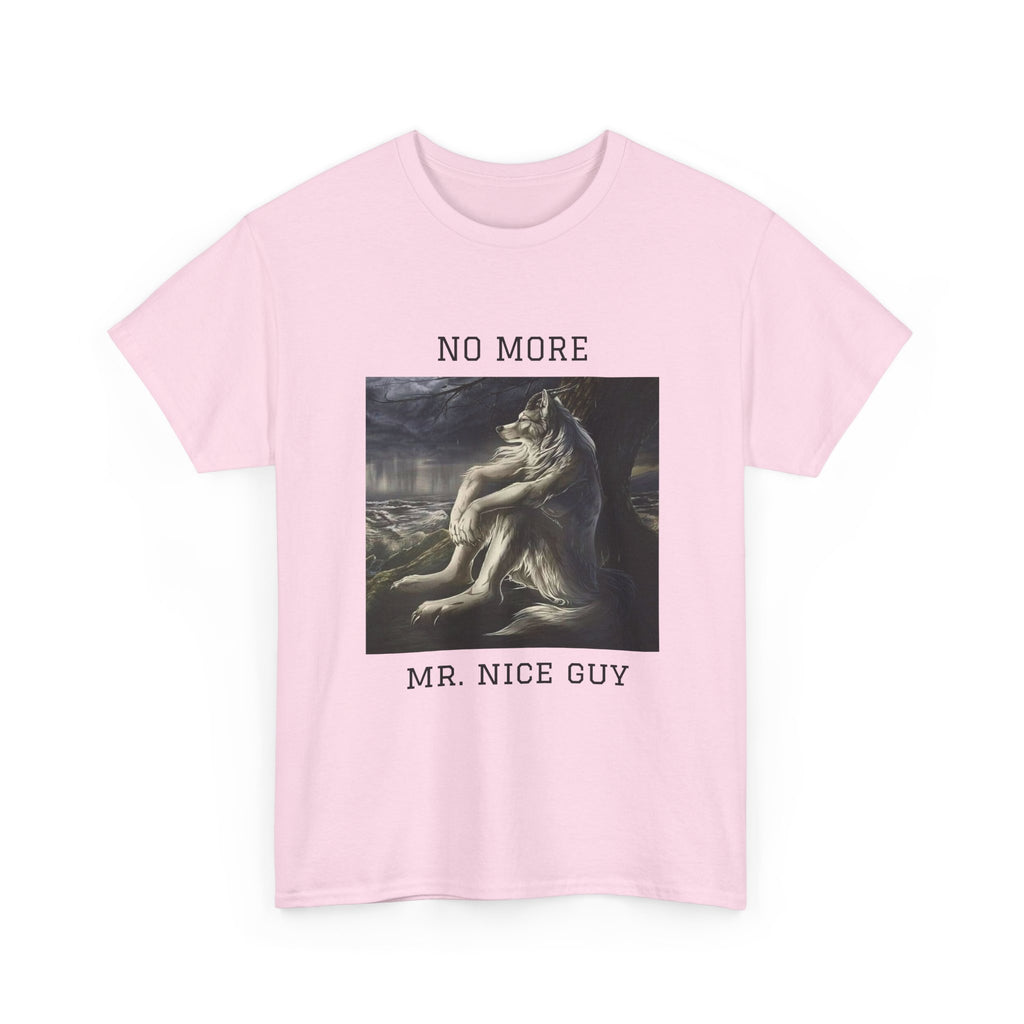 No More Mr. Nice Guy T-Shirt — Edgy Classical Art Graphic Tee